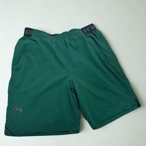 Under Armour Forest Green Performance Shorts